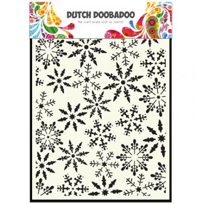 Dutch DooBaDoo Stencil - Ice Stars